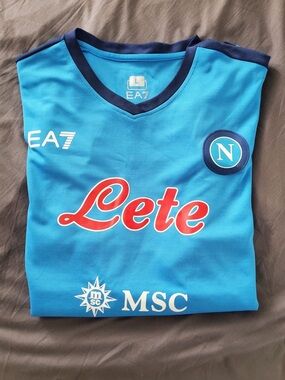 Napoli Home Jersey in Sky Blue - Men's Football Shirt